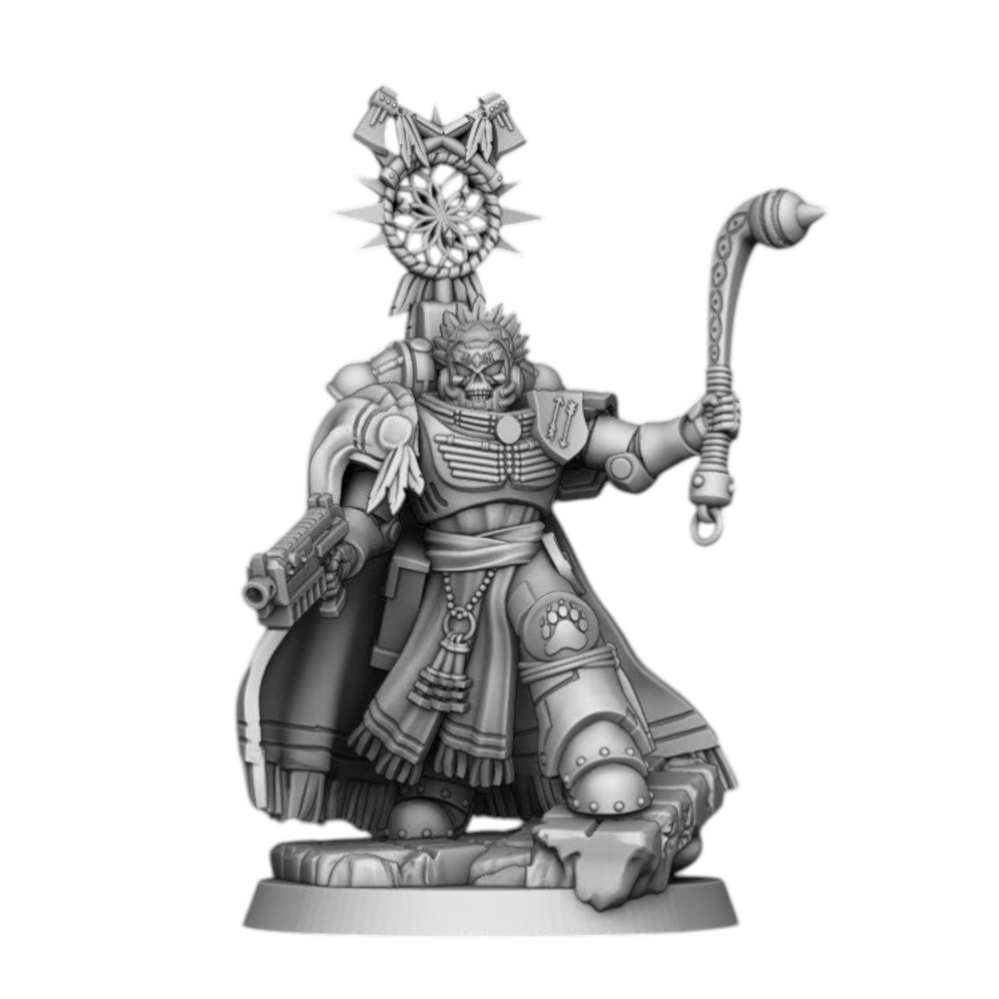 Guardians of the Path - Chappy - DMG Minis - Tabletop Wargaming Miniature Sci-Fi/Fantasy/Chaos/Daemon/Proxy