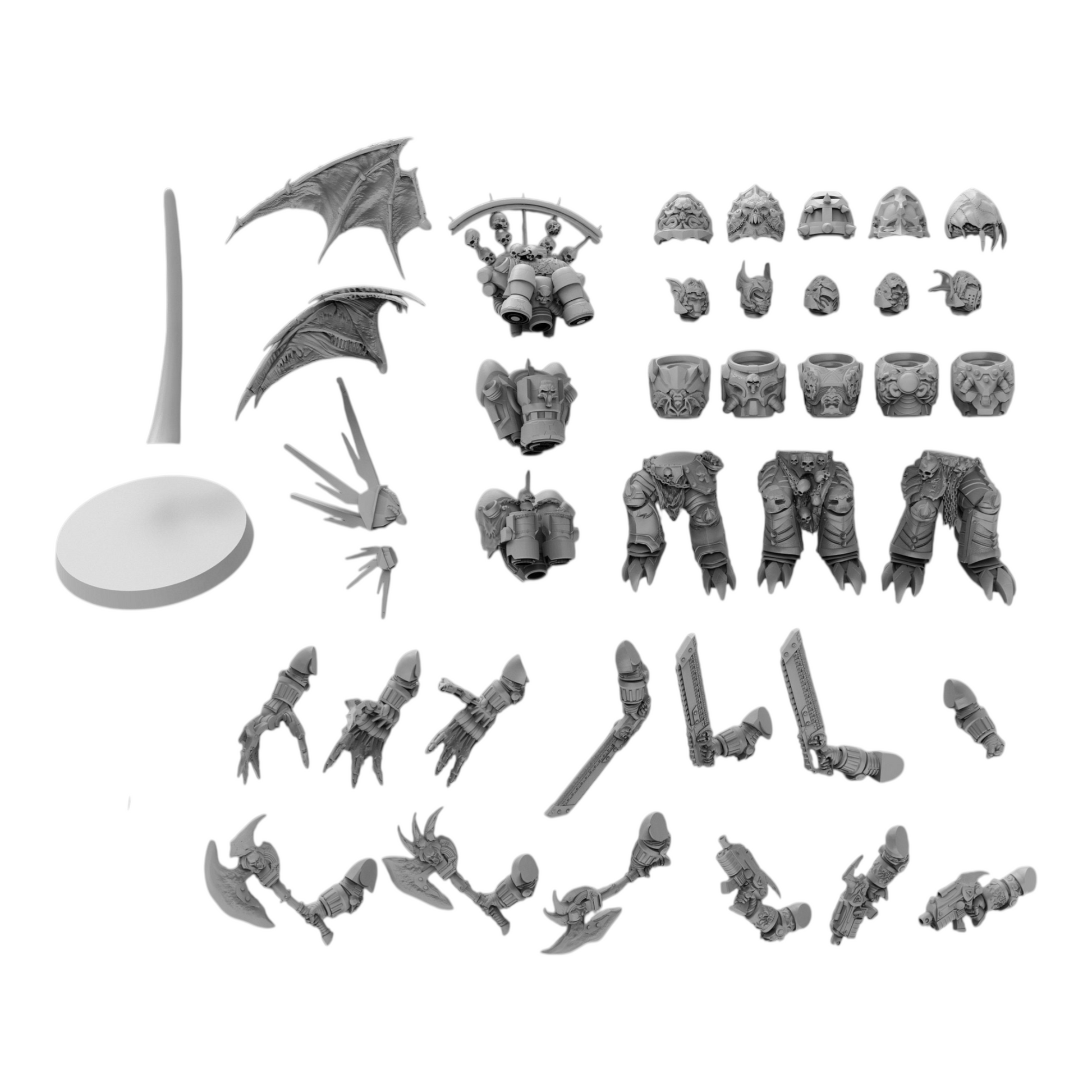 Nekramoroi Spiridus (Devil's Messengers) - Vampire Knights - Atlan Forge - Tabletop Wargaming Miniature Sci-Fi/Chaos/Daemon/Proxy/Modular