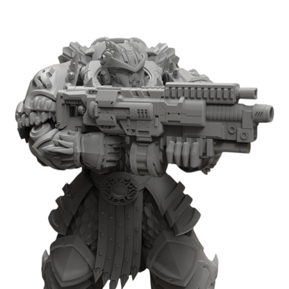 Dragon Aegis Rangers - Atlan Forge - Tabletop Wargaming Miniature Sci-Fi Chaos Daemon Proxy Modular