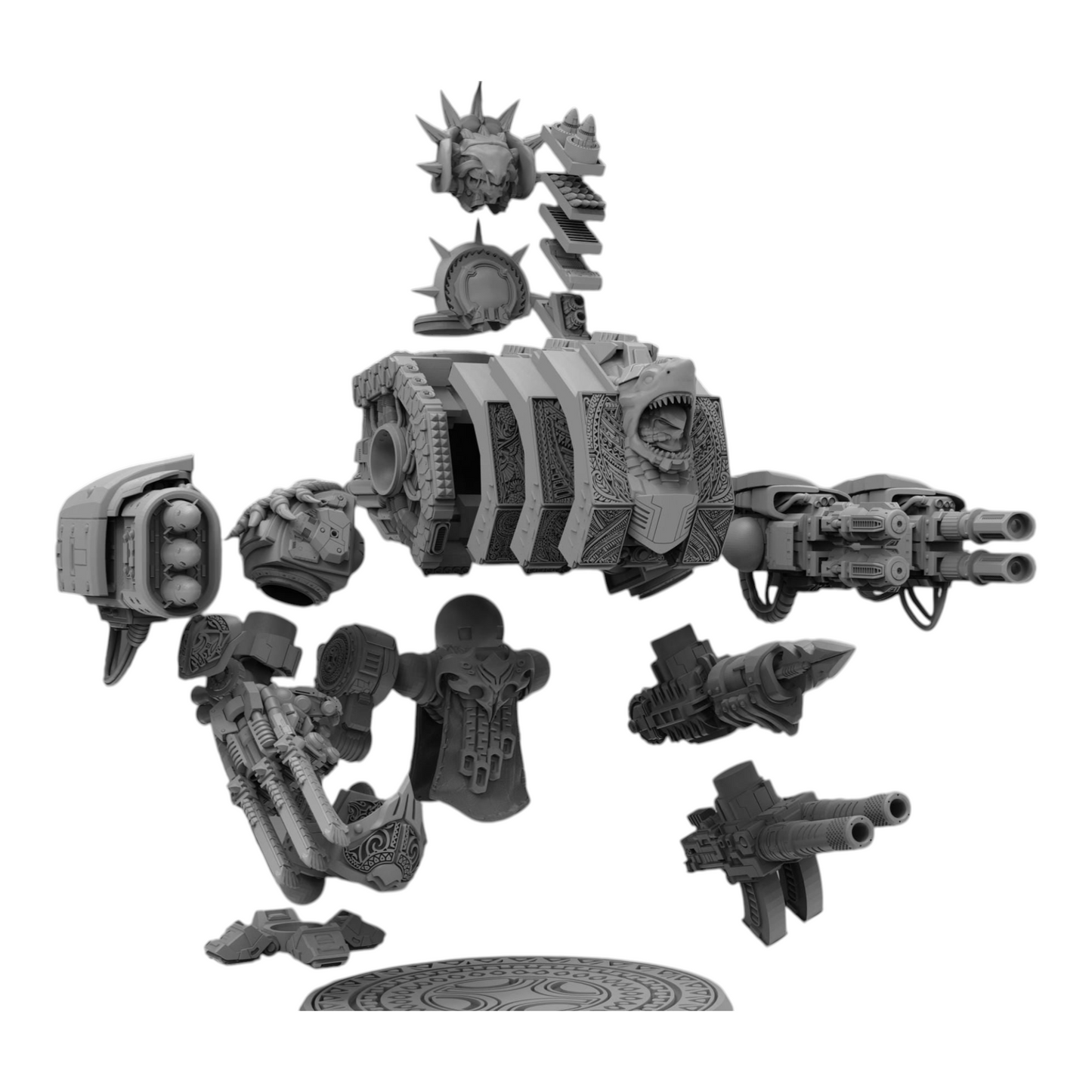 Wai Toa Wandering Ancestors Dreadnought - Atlan Forge - Tabletop Wargaming Miniature Sci-Fi/Proxy/Modular
