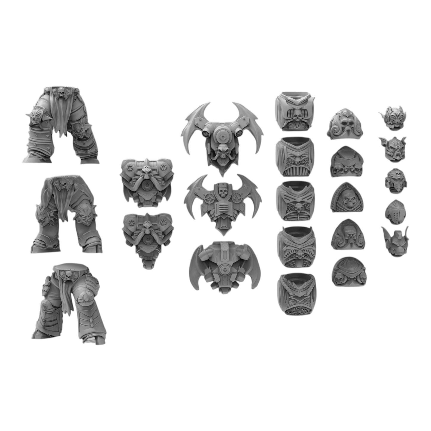Nekramoroi Exsanguinators - Vampire Knights - Atlan Forge - Tabletop Wargaming Miniature Sci-Fi/Chaos/Daemon/Proxy/Modular