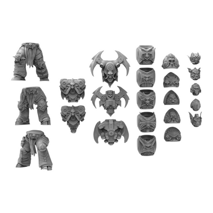 Nekramoroi Exsanguinators - Vampire Knights - Atlan Forge - Tabletop Wargaming Miniature Sci-Fi/Chaos/Daemon/Proxy/Modular