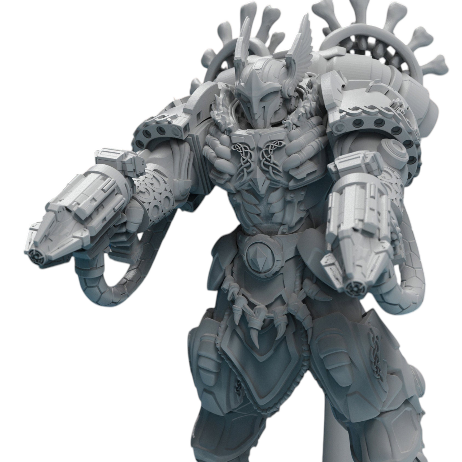 Asgardian Storm Aegis - Atlan Forge - Tabletop Wargaming Miniature Sci-Fi/Proxy/Modular