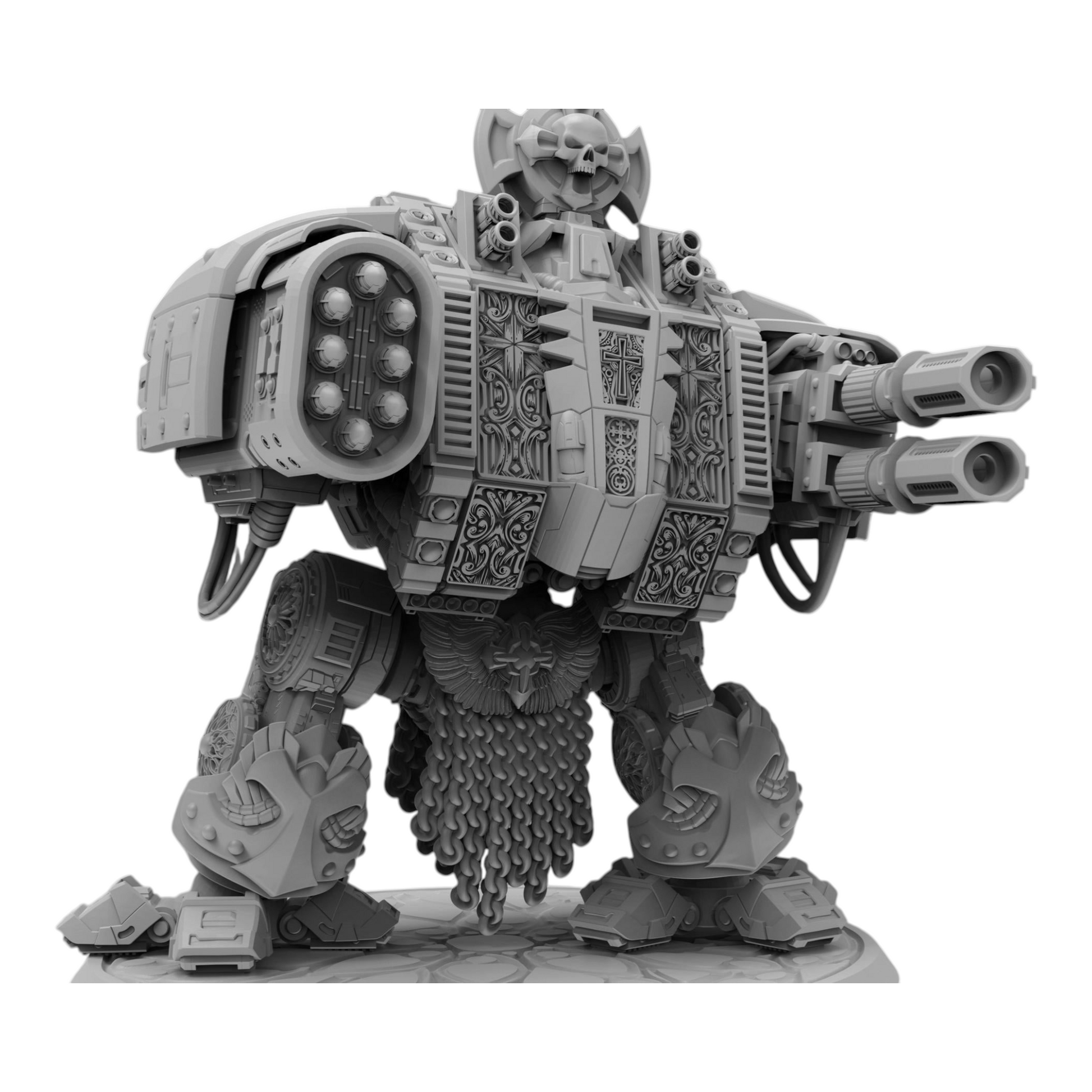 Templar Crusader Dreadnought - Atlan Forge - Tabletop Wargaming Miniature Sci-Fi/Proxy/Modular