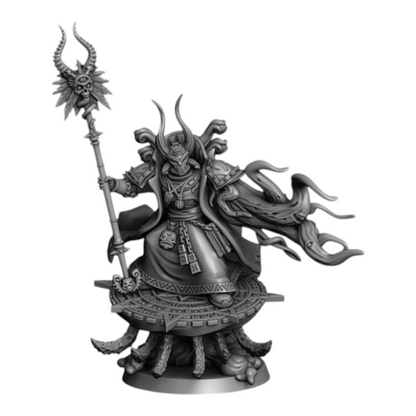 1K Hijos - Azt'Thulhu Grand Primus - DMG Minis - Tabletop Wargaming Miniature Sci-Fi/Chaos/Daemon/Sorcerer Proxy
