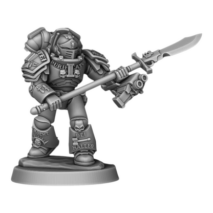 Silver Wardens - Force Soldiers - DMG Minis - Tabletop Wargaming Miniature Sci-Fi/Daemon/Proxy