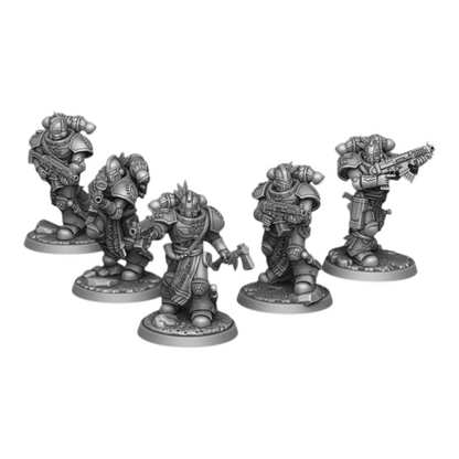 Standard Soldiers - DMG Minis - Tabletop Wargaming Miniature Sci-Fi/Fantasy/Chaos/Daemon/Proxy