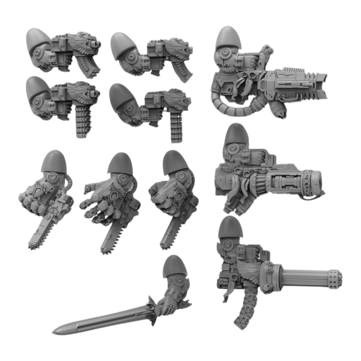 Angelic Dominators - Atlan Forge - Tabletop Wargaming Miniature Sci-Fi/Proxy/Modular