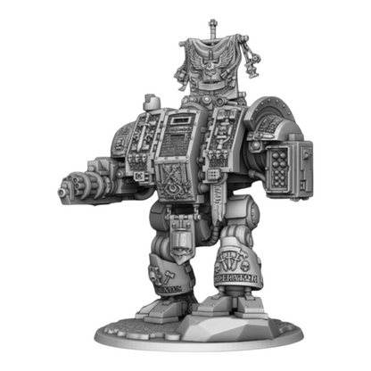 Silver Wardens - Death Robot of Veneration - DMG Minis - Tabletop Wargaming Miniature Sci-Fi/Fantasy/Chaos/Daemon/Proxy