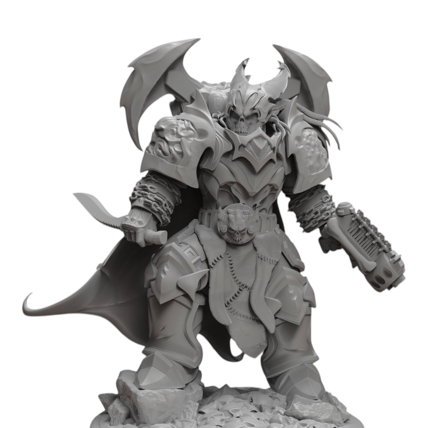 Nekramoroi Captain - Vampire Knights - Atlan Forge - Tabletop Wargaming Miniature Sci-Fi/Chaos/Daemon/Proxy/Modular