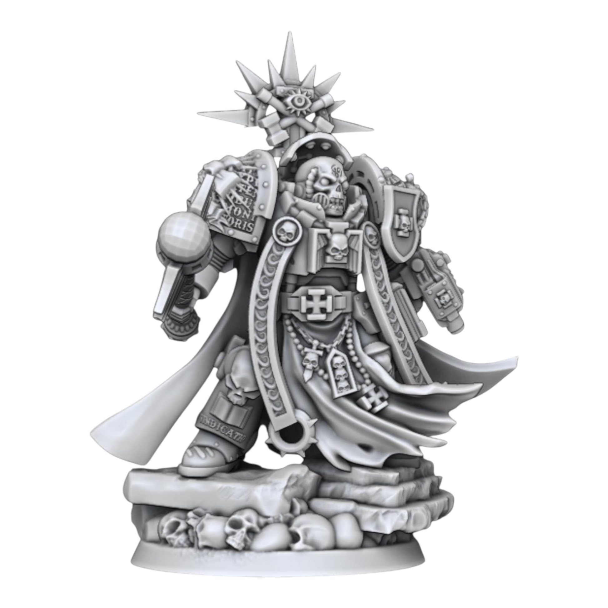 Silver Wardens - Chappy V2 - DMG Minis - Tabletop Wargaming Miniature Grim Dark/Sci-Fi/Proxy