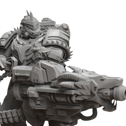 Dragon Knights Incinerators - Atlan Forge - Tabletop Wargaming Miniature Sci-Fi Chaos Daemon Proxy Modular