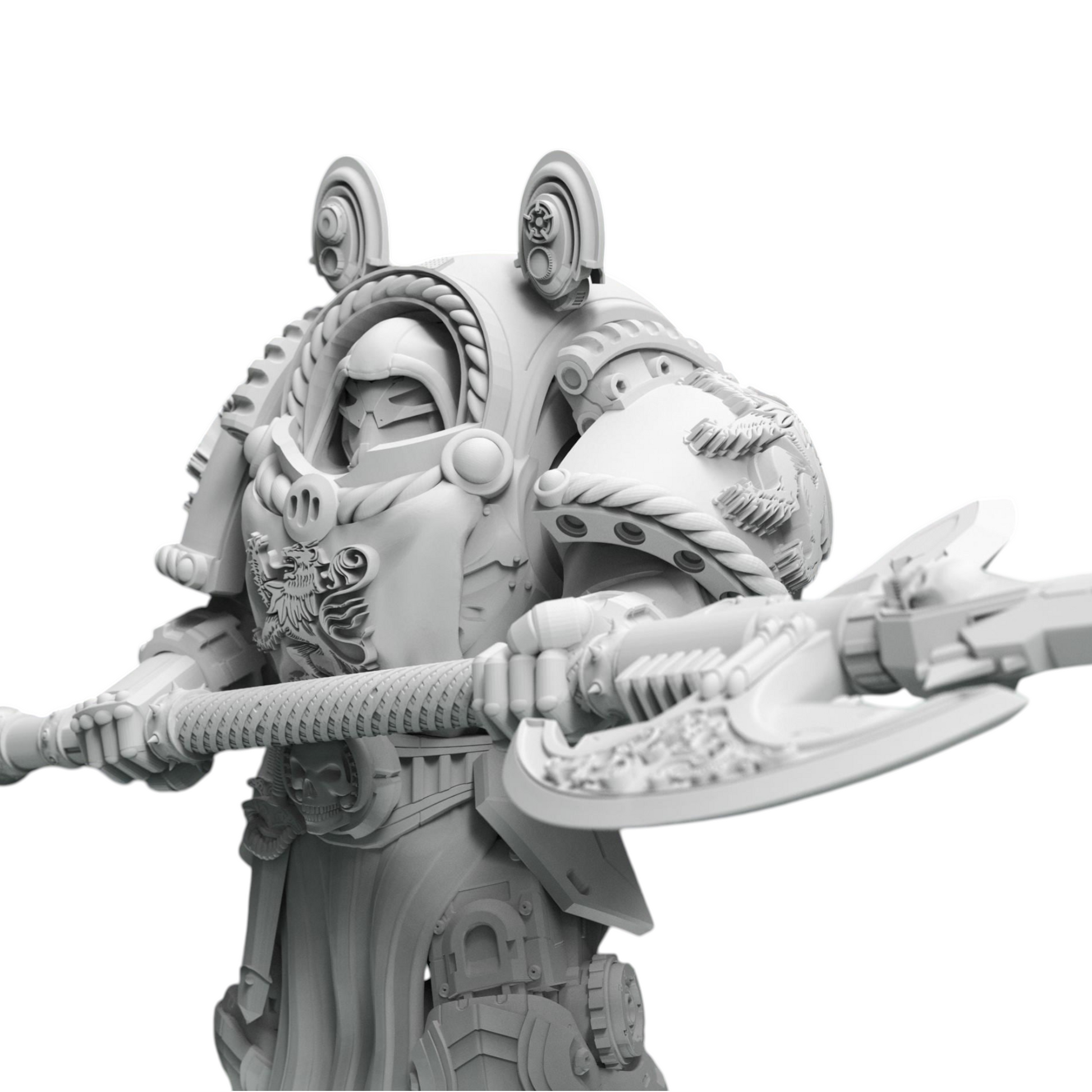 Angelic Assault Dominators - Atlan Forge - Tabletop Wargaming Miniature Sci-Fi/Proxy/Modular