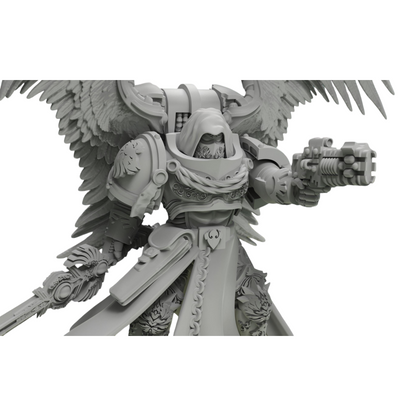 Angelic Veterans - Atlan Forge - Tabletop Wargaming Miniature Sci-Fi Proxy Modular