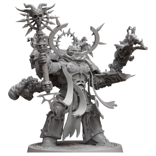Dark Disciple of Hades - Atlan Forge - Tabletop Wargaming Miniature Sci-Fi Proxy Chaos Modular