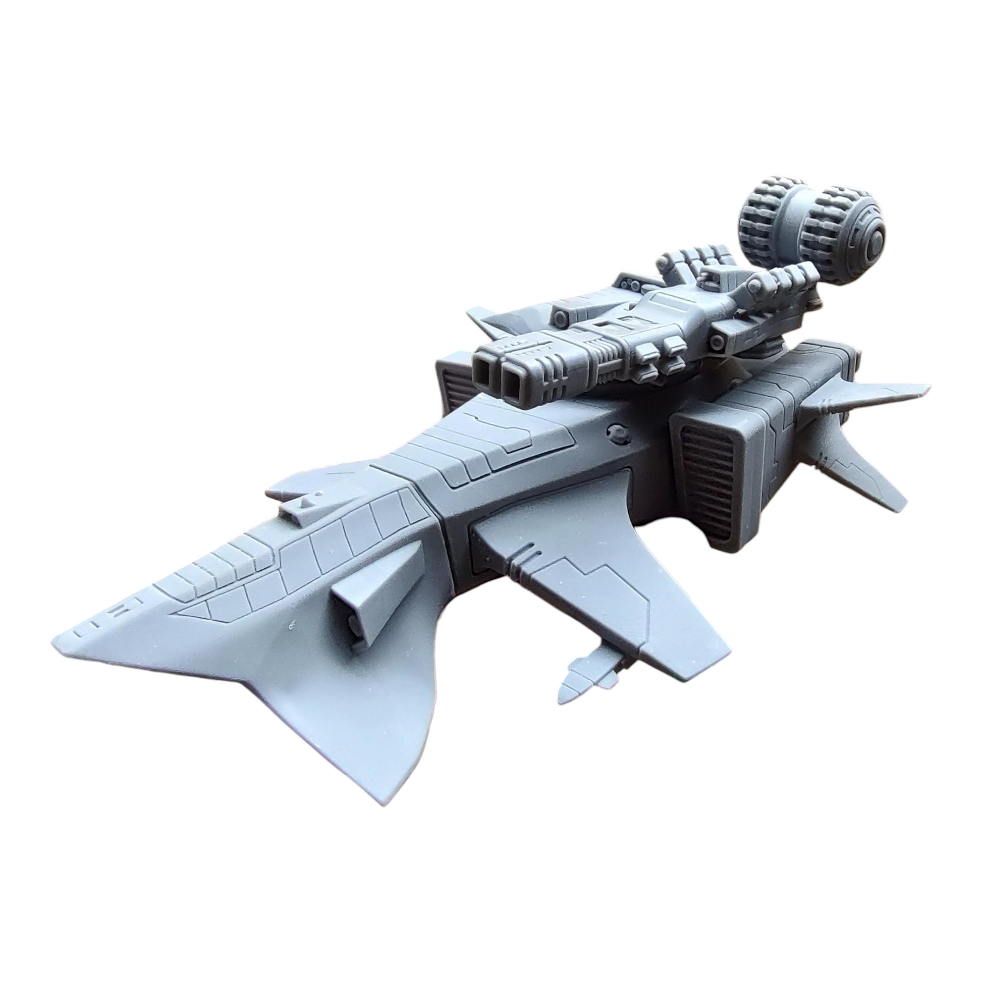 X-97A Tiburon Tank / X-87A Splenden Transport - Hive Droids - Hivemind Minis - Tabletop Wargaming Miniature Sci-Fi/Tank/Proxy