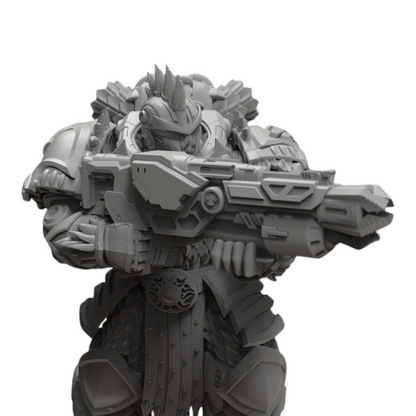 Dragon Aegis Rangers - Atlan Forge - Tabletop Wargaming Miniature Sci-Fi Chaos Daemon Proxy Modular