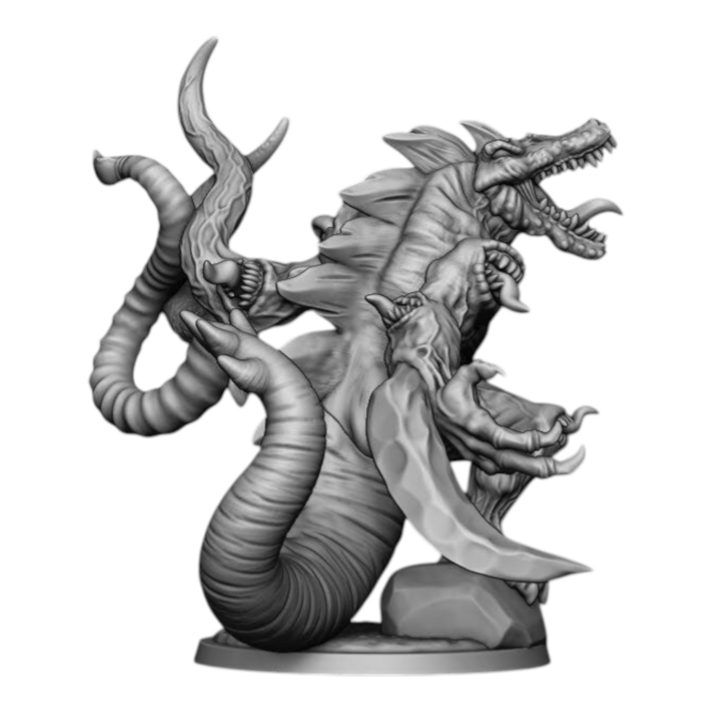 1K Hijos - Cipactli Chaotic Spawnbeast - DMG Minis - Tabletop Wargaming Miniature Sci-Fi/Fantasy/Chaos/Daemon/Proxy