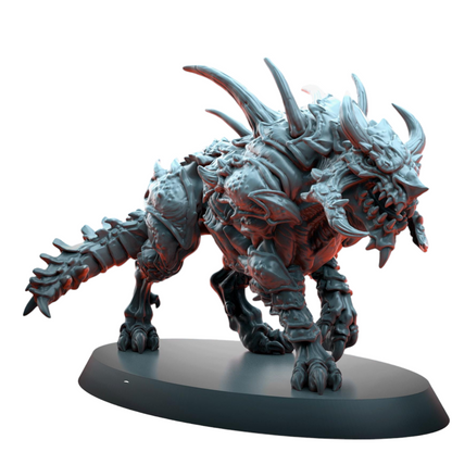 NEW! Abyss Hounds - Proxies / Daemons / Flesh - by TalesKeeper - Tabletop Wargaming Miniature Sci-Fi Fantasy Daemon Proxy 60x35mm Bases