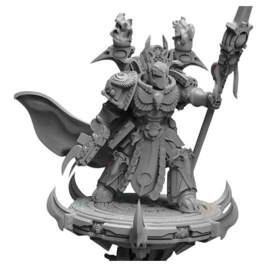 Aegyptus Arcane Master - Atlan Forge - Tabletop Wargaming Miniature Sci-Fi Chaos Daemon Proxy Modular