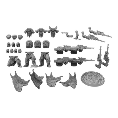 Asgardian Snipers - Atlan Forge - Tabletop Wargaming Miniature Sci-Fi Proxy Modular