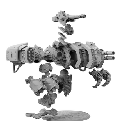 Templar Crusader Dreadnought - Atlan Forge - Tabletop Wargaming Miniature Sci-Fi/Proxy/Modular