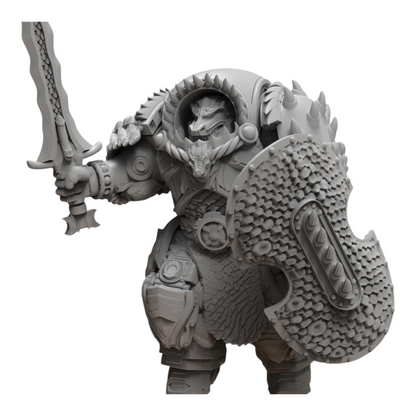 Dragon Knights Assault Infernos - Atlan Forge - Tabletop Wargaming Miniature Sci-Fi Chaos Daemon Proxy Modular