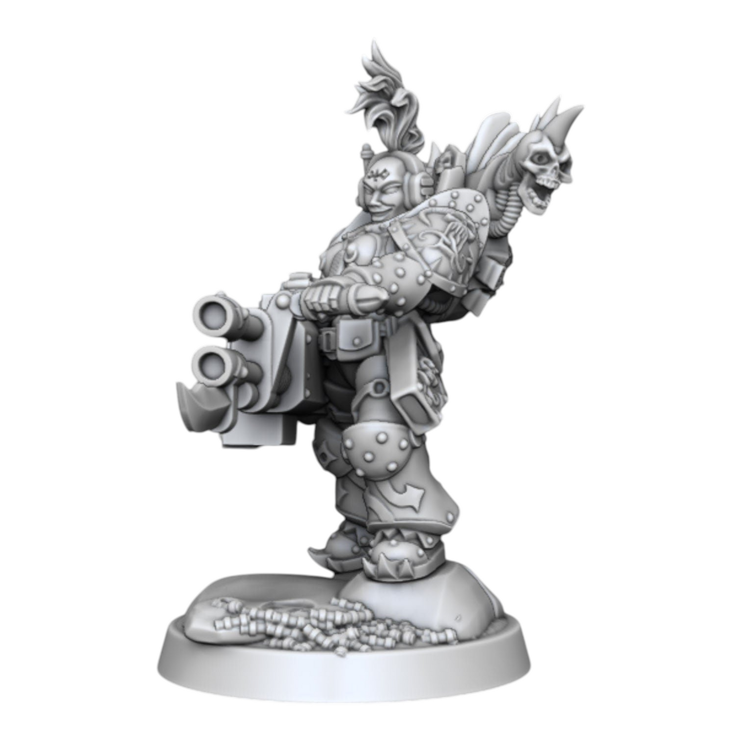 Cult of Excess - Big Gun Soldiers - DMG Minis - Tabletop Wargaming Miniature Sci-Fi/Fantasy/Chaos/Daemon/Proxy
