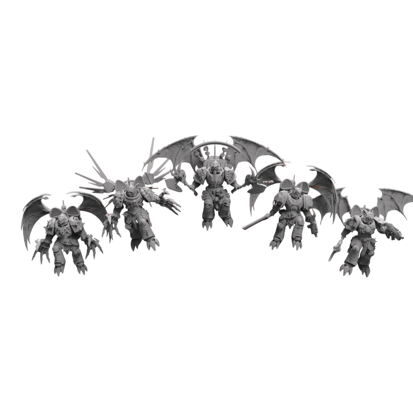 Nekramoroi Spiridus (Devil's Messengers) - Vampire Knights - Atlan Forge - Tabletop Wargaming Miniature Sci-Fi/Chaos/Daemon/Proxy/Modular