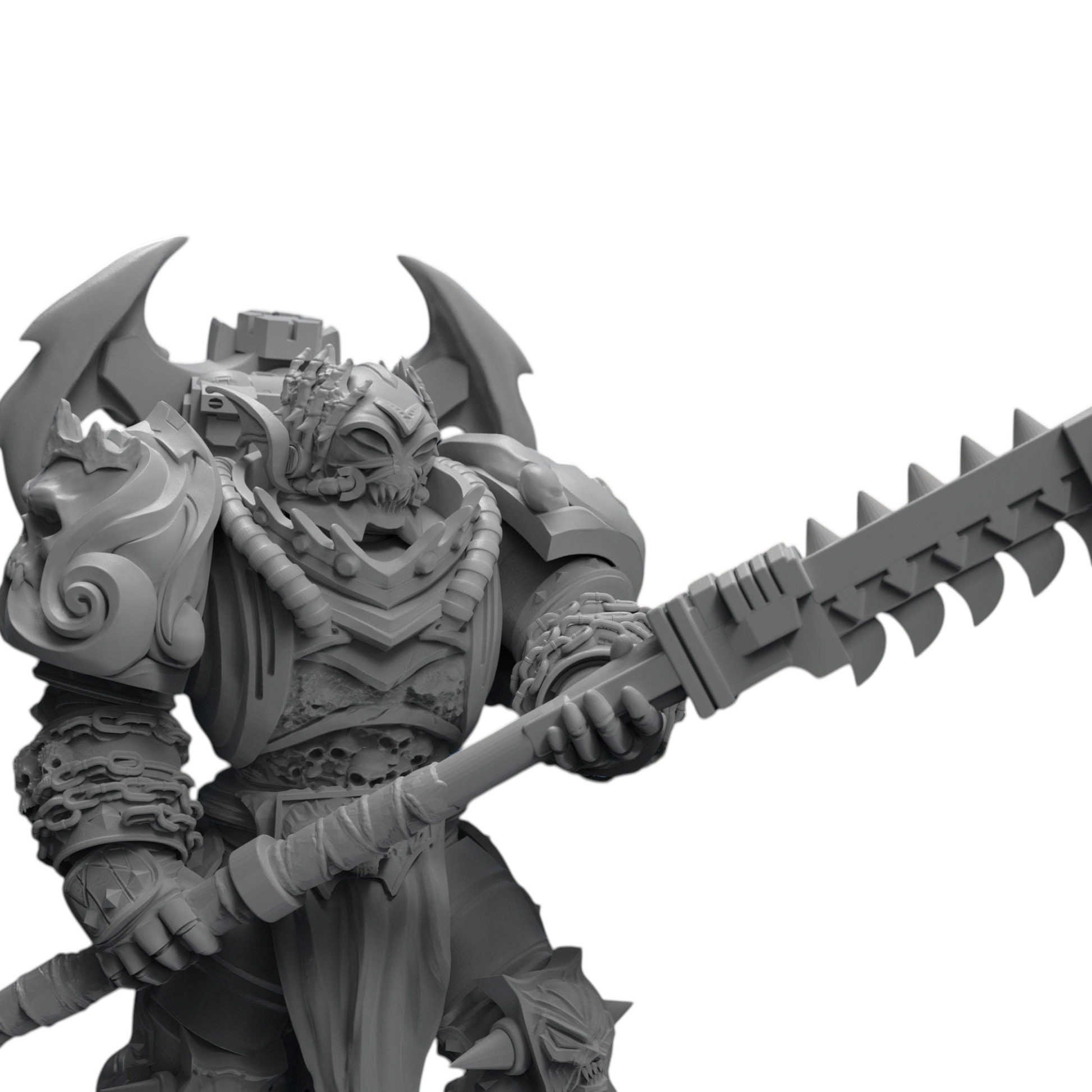 Nekramoroi Exsanguinators - Vampire Knights - Atlan Forge - Tabletop Wargaming Miniature Sci-Fi/Chaos/Daemon/Proxy/Modular