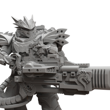 Dragon Knights Incinerators - Atlan Forge - Tabletop Wargaming Miniature Sci-Fi Chaos Daemon Proxy Modular