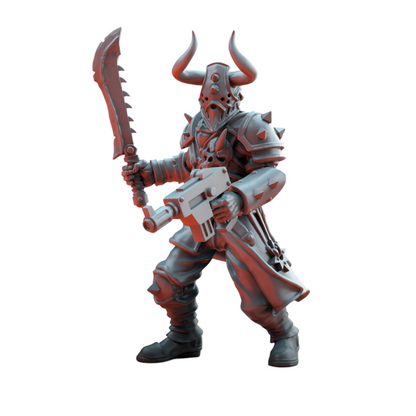 Dark Zealot Infantry - Proxies / Cultists / Modular - by TalesKeeper - Tabletop Wargaming Miniature Sci-Fi/Fantasy/Proxy