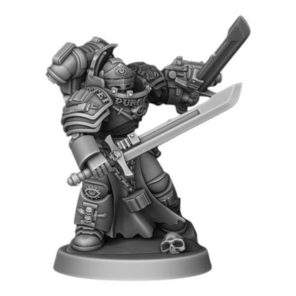 Silver Wardens - Force Soldiers - DMG Minis - Tabletop Wargaming Miniature Sci-Fi/Daemon/Proxy