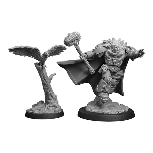 Inquisitor Cortez in Heavy Armour - DMG Minis - Tabletop Wargaming Miniature Grim Dark/Sci-Fi/Proxy