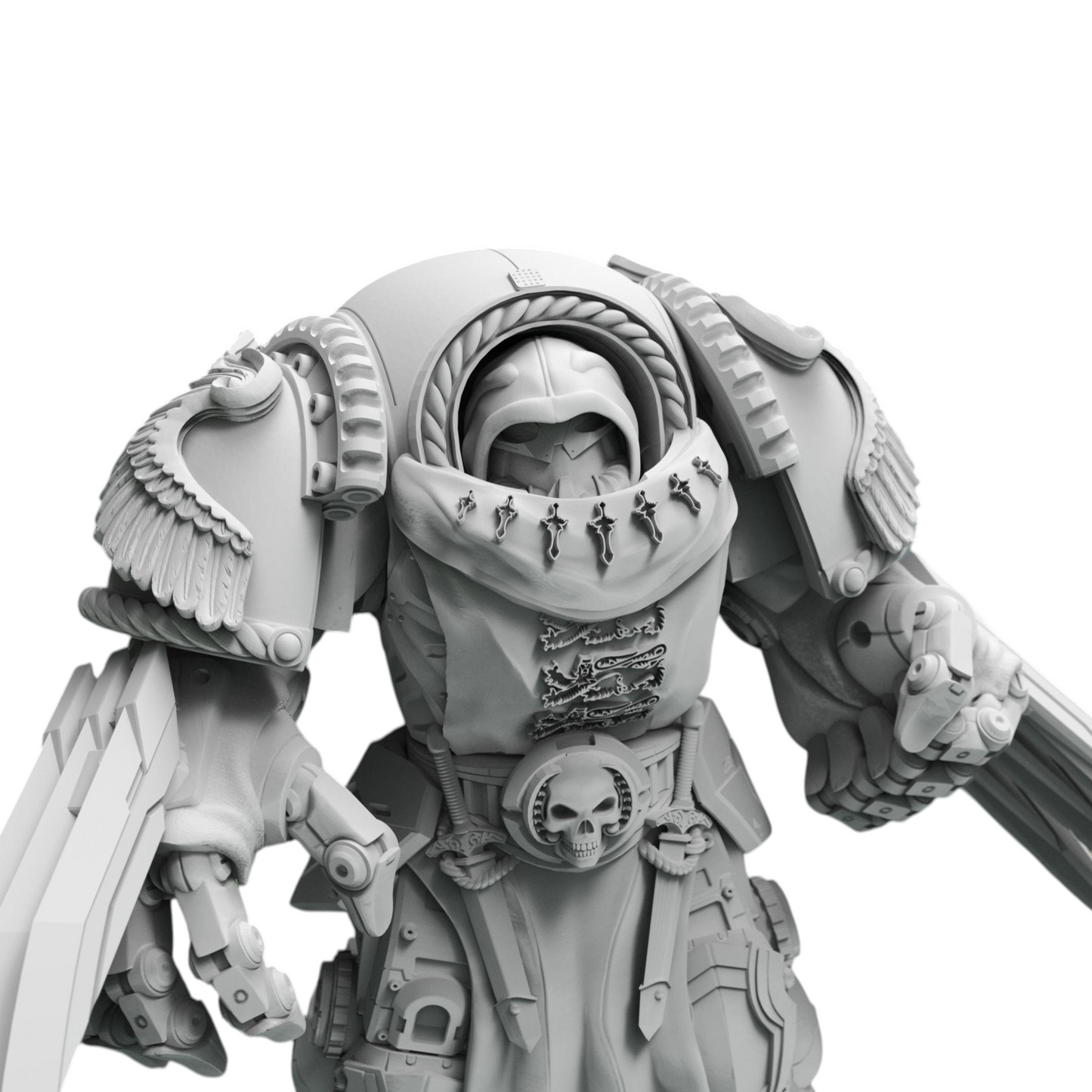 Angelic Assault Dominators - Atlan Forge - Tabletop Wargaming Miniature Sci-Fi/Proxy/Modular