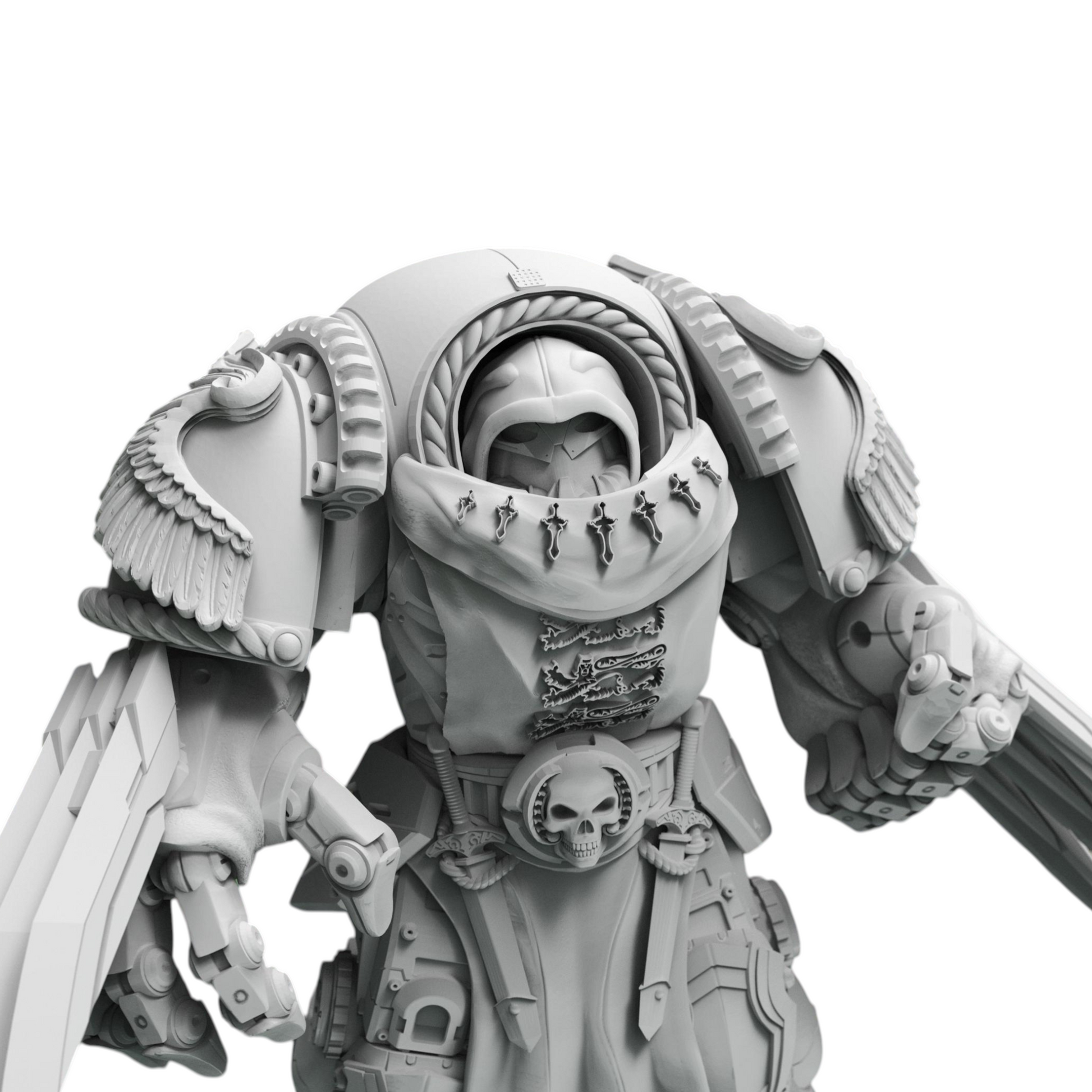 Angelic Assault Dominators - Atlan Forge - Tabletop Wargaming Miniature Sci-Fi/Proxy/Modular