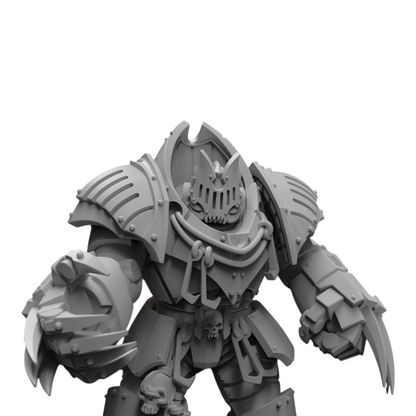 Nekramoroi Uriasi Heavy Armor - Vampire Knights - Atlan Forge - Tabletop Wargaming Miniature Sci-Fi Chaos Daemon Proxy Modular