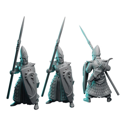 Ocean Guard (x12) | by Pink Dragon Miniatures | Fantasy Wargaming Proxy | Tabletop Games | Resin Miniatures