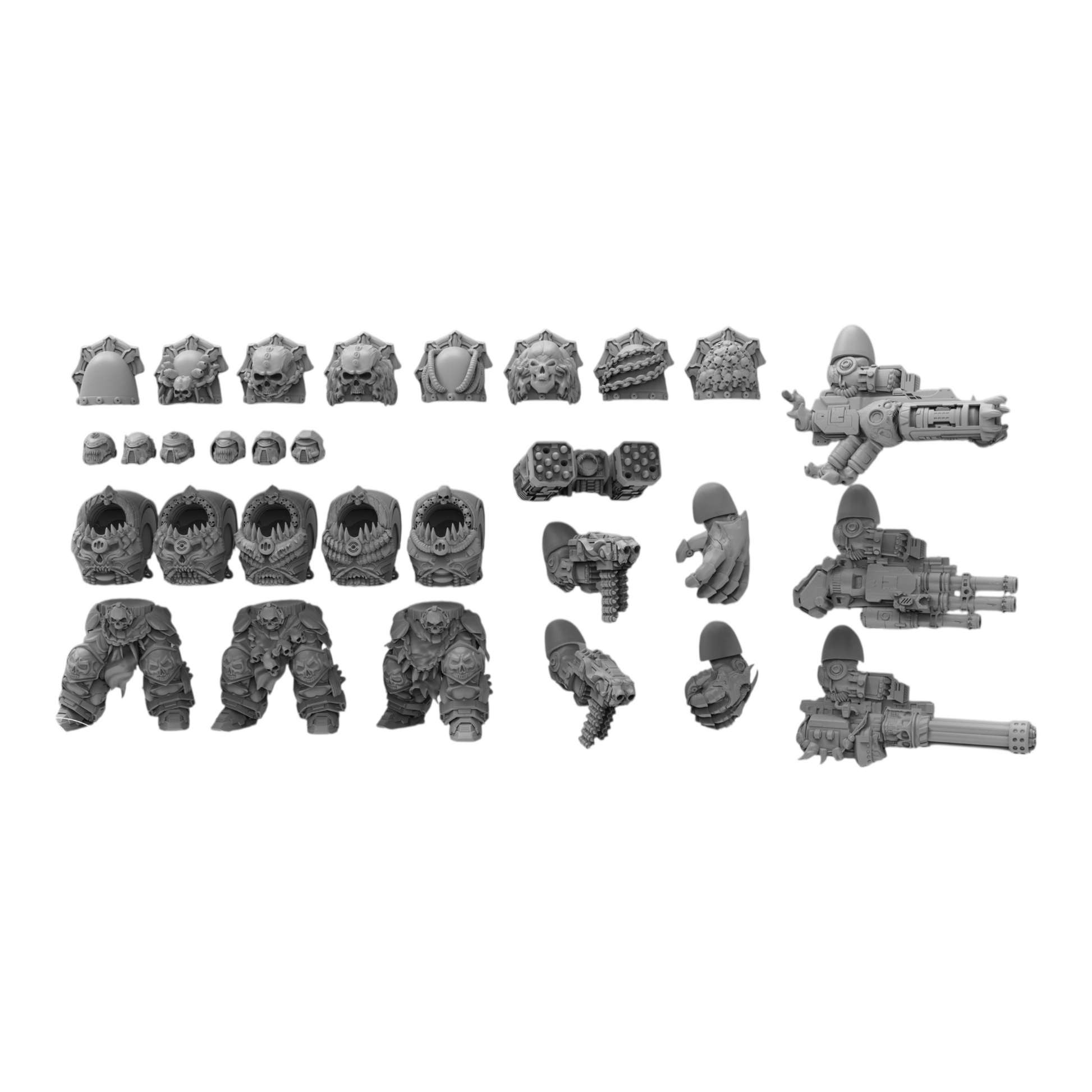 Hades Thanatoi - Atlan Forge - Tabletop Wargaming Miniature Sci-Fi Chaos Daemon Proxy Modular