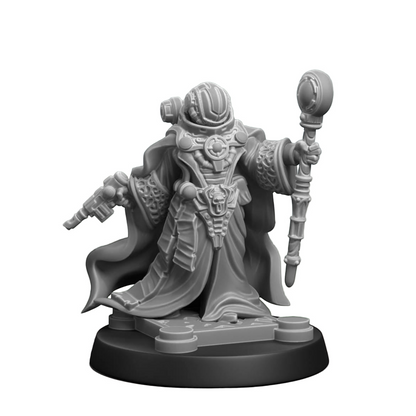 Navigation Specialist - The Intelligencia - DMG Minis - Tabletop Wargaming Miniature Grim Dark/Sci-Fi/Proxy