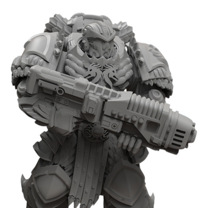 Dragon Aegis Rangers - Atlan Forge - Tabletop Wargaming Miniature Sci-Fi Chaos Daemon Proxy Modular