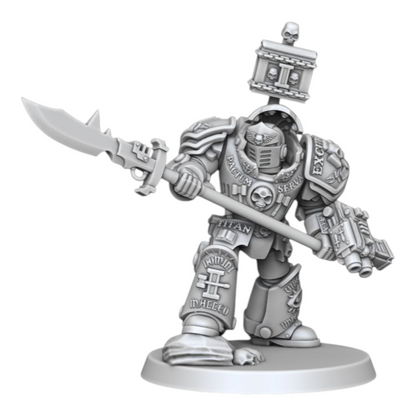 Silver Wardens - Heavy Soldier Squad - DMG Minis - Tabletop Wargaming Miniature Sci-Fi/Fantasy/Daemon/Proxy