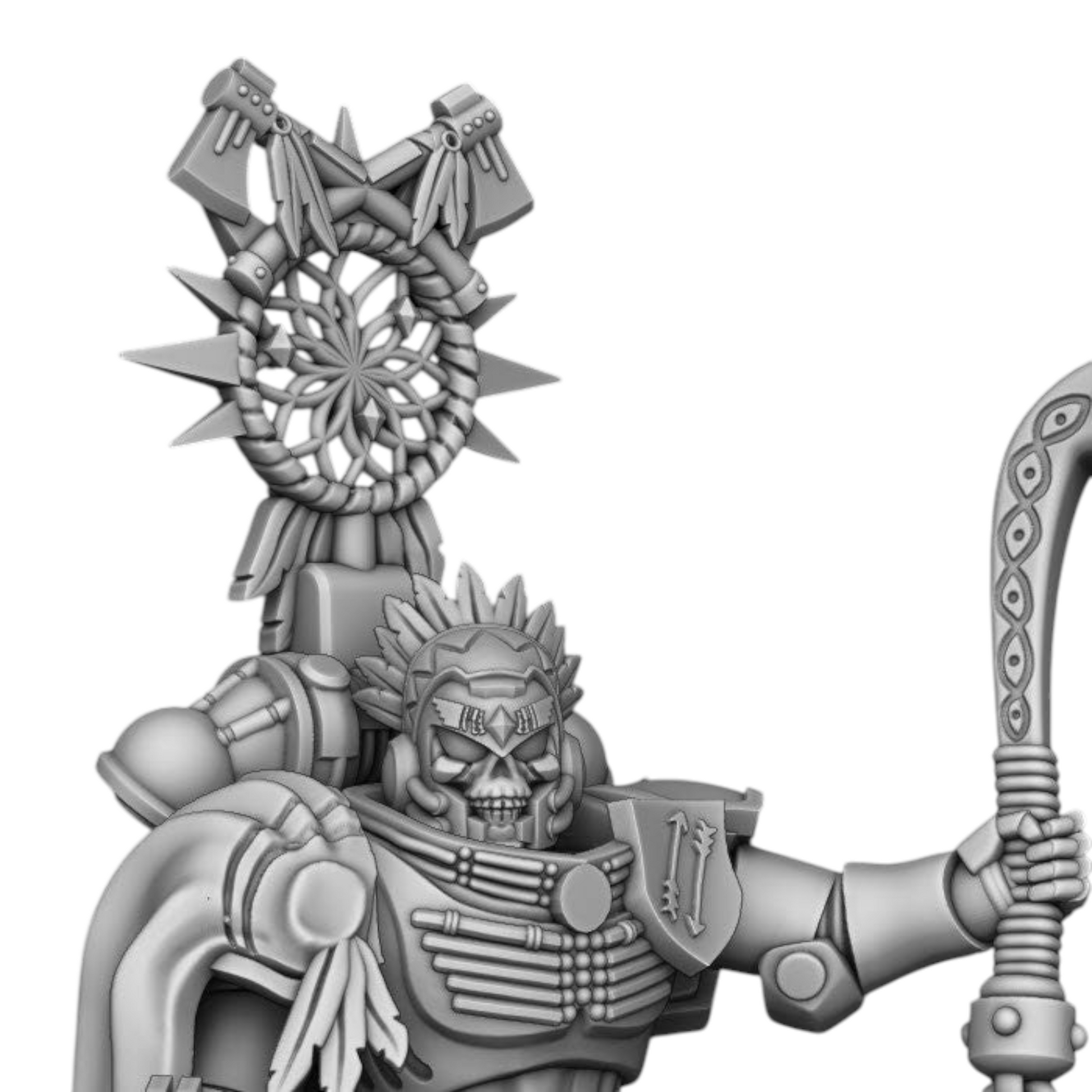 Guardians of the Path - Chappy - DMG Minis - Tabletop Wargaming Miniature Sci-Fi/Fantasy/Chaos/Daemon/Proxy