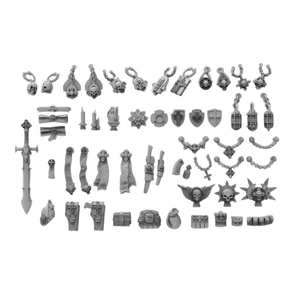 Templar Accessories - Atlan Forge - Tabletop Wargaming Miniature Sci-Fi/Proxy/Modular