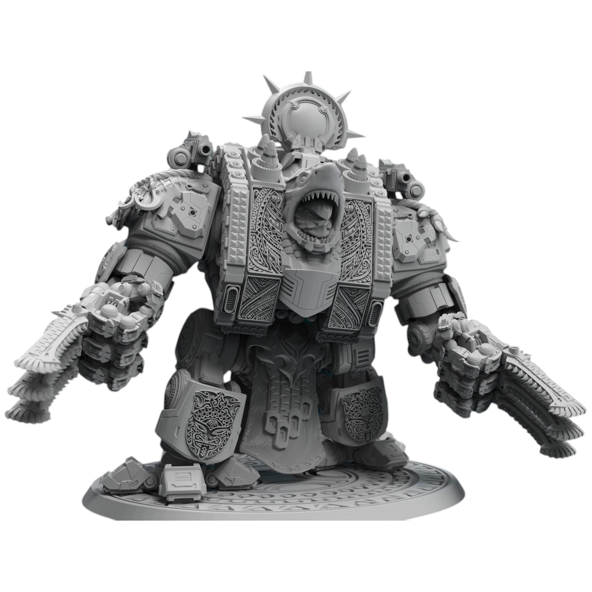 Wai Toa Wandering Ancestors Dreadnought - Atlan Forge - Tabletop Wargaming Miniature Sci-Fi/Proxy/Modular