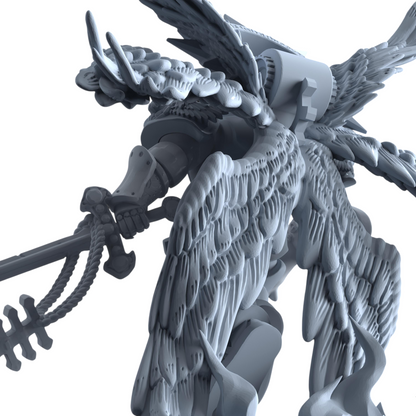 Sangreal The Seraphim Guard | Printerra Studios | Tabletop Wargaming Miniature Grim Dark Sci-Fi Proxy