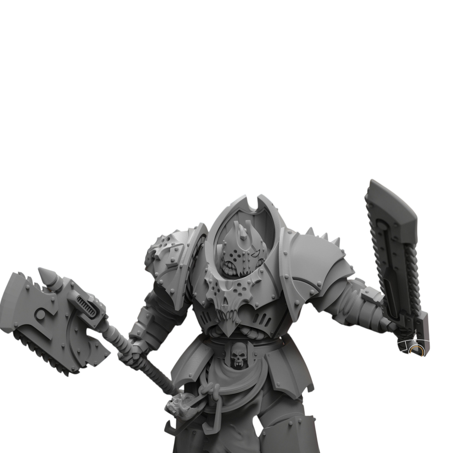 Nekramoroi Uriasi Heavy Armor - Vampire Knights - Atlan Forge - Tabletop Wargaming Miniature Sci-Fi Chaos Daemon Proxy Modular