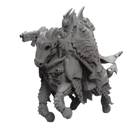 Nekramoroi Cavalry - Vampire Knights - Atlan Forge - Tabletop Wargaming Miniature Sci-Fi/Chaos/Daemon/Proxy