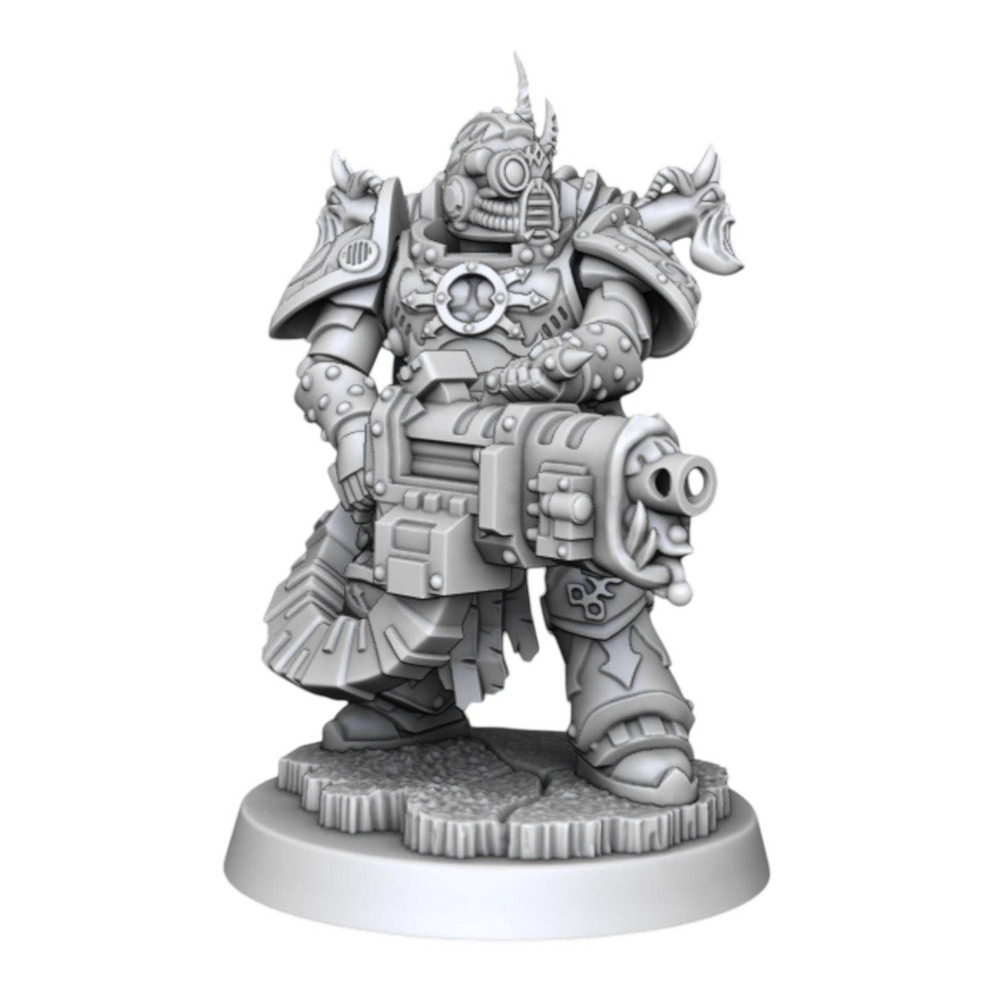 Cult of Excess - Big Gun Soldiers - DMG Minis - Tabletop Wargaming Miniature Sci-Fi/Fantasy/Chaos/Daemon/Proxy