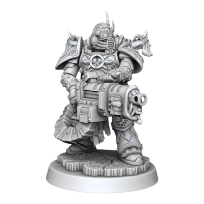 Cult of Excess - Big Gun Soldiers - DMG Minis - Tabletop Wargaming Miniature Sci-Fi/Fantasy/Chaos/Daemon/Proxy